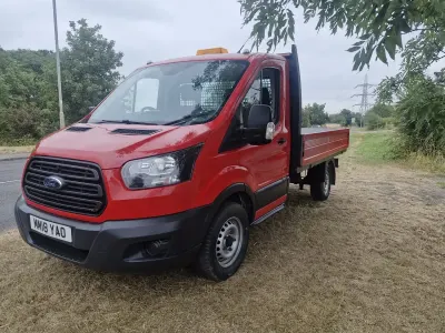 Used Ford Transit 2018 Red Van