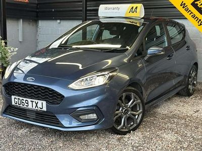 Blue Used 2020 Ford Fiesta ST-Line Hatchback | £10,495 (Fair price)
