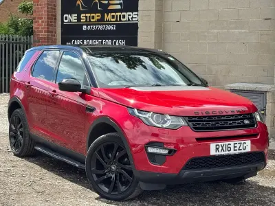 Used Land Rover Discovery Sport HSE Luxury 180 HP (132 kW) 2016 Red SUV
