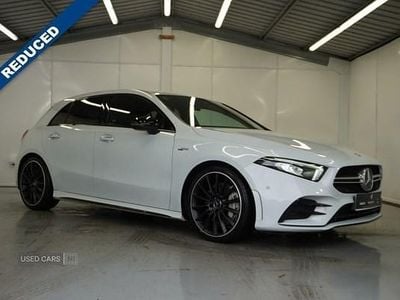 White Used 2020 Mercedes A35 AMG Premium Hatchback | £23,495 (Fair price)