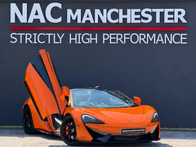 Used McLaren 570S 570 HP (419 kW) 2017 Orange Cabriolet