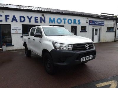 White Used 2019 Toyota HiLux Active Pickup | £14,500 (Super price)