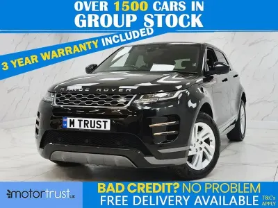 Used Land Rover Range Rover evoque R-Dynamic 200 HP (147 kW) 2020 Black SUV