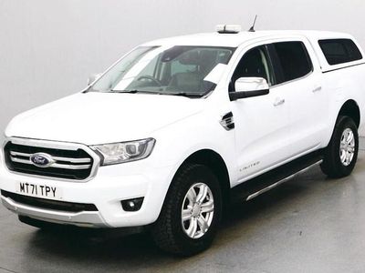 White Used 2022 Ford Ranger Limited Pickup | £10,990 (Fair price)