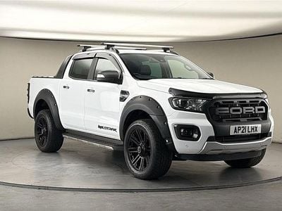 Used Ford Ranger Wildtrack 2021 Frozen white Pickup