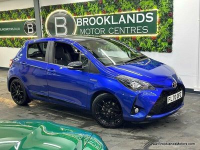Used Toyota Yaris Hybrid Sport 2020 Blue/black Hatchback