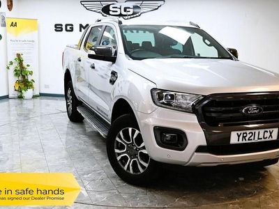 Silver Used 2021 Ford Ranger Wildtrack Pickup | £18,495 (Good price)