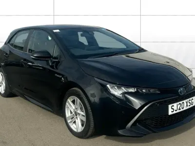 Używany Toyota Corolla 122 KM (89 kW) 2020 Czarny Hatchback