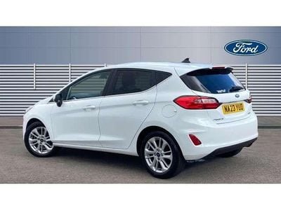 Usado Ford Fiesta Titanium 123 HP (90 kW) 2023 Branco Citadino