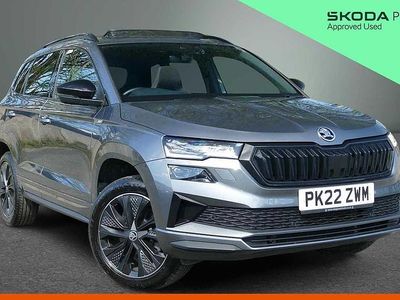 Używany Skoda Karoq SportLine 150 KM (110 kW) 2022 Szary SUV