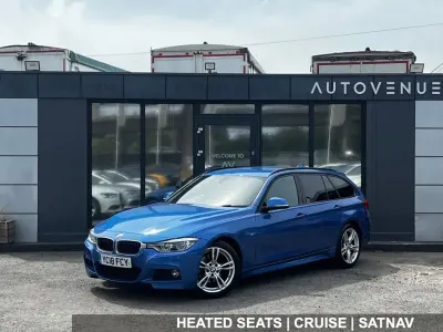 Used BMW 320 M Sport 190 HP (139 kW) 2018 Blue Estate