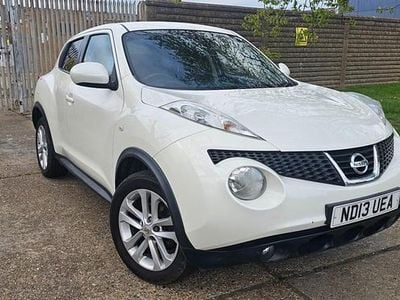 Used Nissan Juke Acenta 117 HP (86 kW) 2013 White SUV