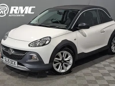 Used Vauxhall Adam Rocks 70 HP (51 kW) 2015 White Hatchback