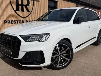 Used Audi Q7 Black Edition 286 HP (210 kW) 2023 White SUV