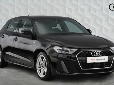 Used Audi A1 Sportback S-Line 108 HP (79 kW) 2023 Mythos black Hatchback