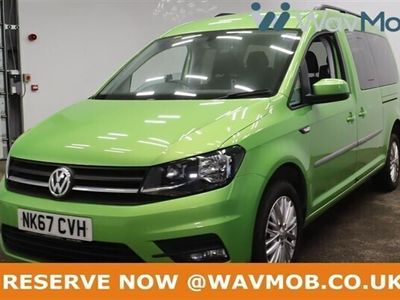 used VW Caddy Maxi C20 Auto 4 Seat Wheelchair Accessible Disabled Access Ramp Car Power Ramp