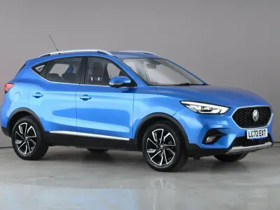 Usado MG ZS Exclusive 106 HP (77 kW) 2022 Azul SUV