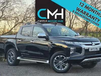Second-hand Mitsubishi L200 150 CP (110 kW) 2020 Negru Pickup