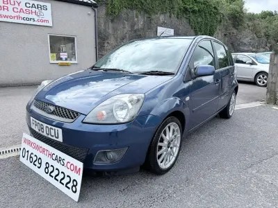 Used Ford Fiesta Zetec 2008 Blue Hatchback