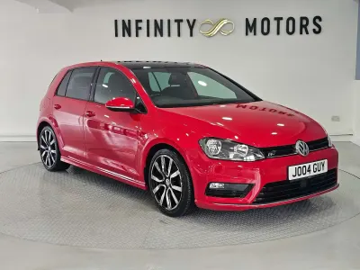 Usado VW Golf VII R-line Edition 2016 Rojo Utilitario
