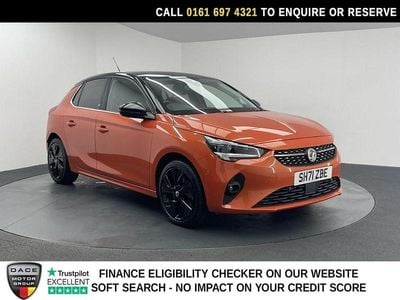 Used Vauxhall Corsa-e Elite 100 kW (136 HP) 2021 Orange Hatchback
