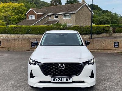 Used Mazda CX-60 Homura-Line 2024 Rhodium white SUV