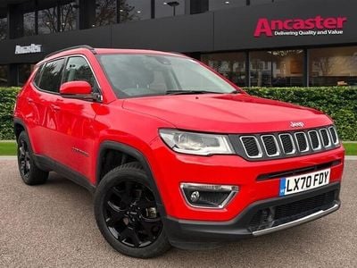 Used Jeep Compass Limited 140 HP (102 kW) 2020 Red SUV