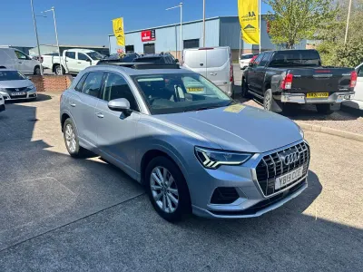 Używany Audi Q3 Sport 150 KM (110 kW) 2019 Srebrny SUV