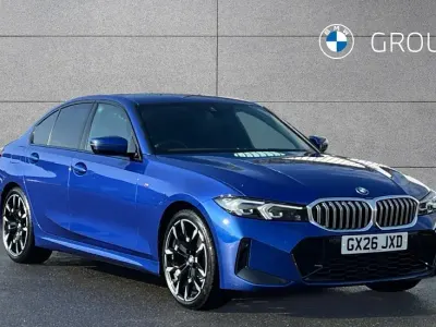 Used BMW 320 M Sport 184 HP (135 kW) 2026 Portimao blue Sedan