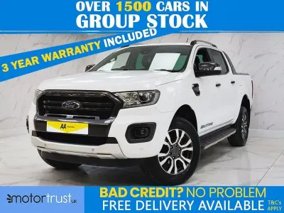 Używany Ford Ranger Wildtrack 2021 Biały Pickup