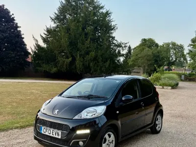 Used Peugeot 107 Allure 2013 Black Hatchback