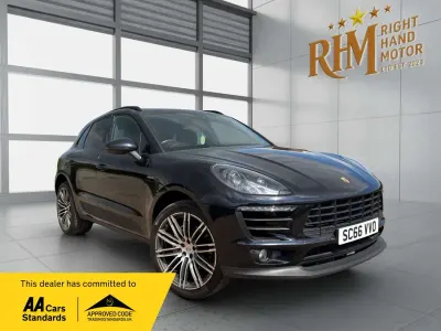 Begagnad Porsche Macan 258 HK (189 kW) 2017 Svart SUV