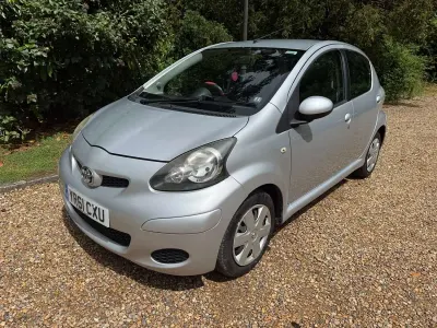 Used Toyota Aygo 2011 Silver Hatchback