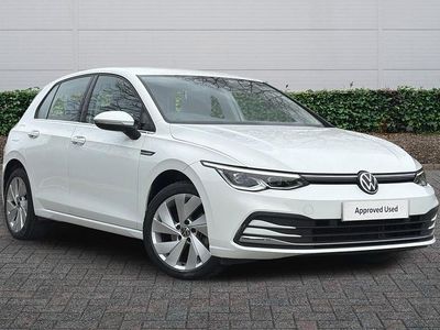 Used VW Golf VII Style 150 HP (110 kW) 2020 White Hatchback