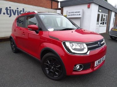 Red/black Used 2018 Suzuki Ignis SZ5 Hatchback | £9,790 (Fair price)