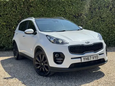 Used Kia Sportage 115 HP (84 kW) 2017 White SUV