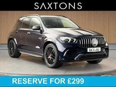 Used Mercedes GLE63 AMG AMG 2021 Blue SUV
