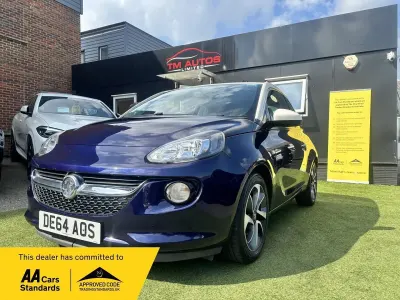Begagnad Vauxhall Adam Jam 2014 Blå Halvkombi