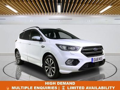 Used Ford Kuga ST-Line 150 HP (110 kW) 2018 White SUV