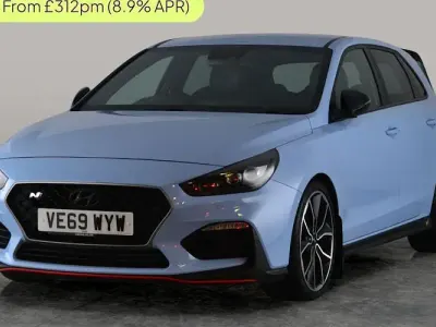 Second-hand Hyundai i30 N Performance 275 CP (202 kW) 2019 Albastru Hatchback
