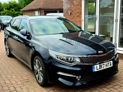 Used Kia Optima 141 HP (103 kW) 2017 Blue Estate