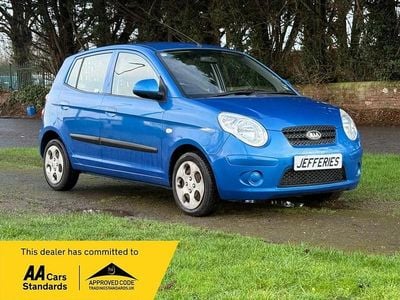 Used Kia Picanto 64 HP (47 kW) 2009 Blue Hatchback