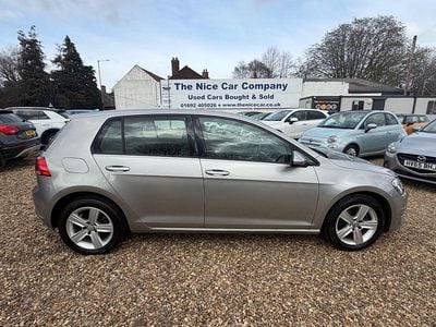 Used VW Golf VII Match 105 HP (77 kW) 2015 Silver Hatchback