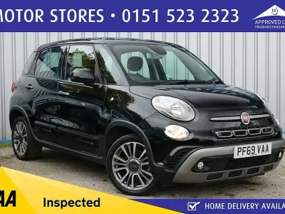 Used Fiat 500L Cross 95 HP (69 kW) 2019 Black MPV