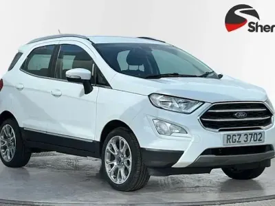 Used Ford Ecosport Titanium 125 HP (91 kW) 2020 White SUV