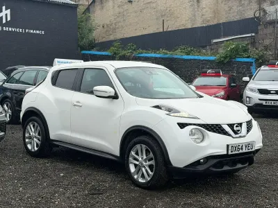 Used Nissan Juke Acenta Premium 110 HP (80 kW) 2014 White SUV