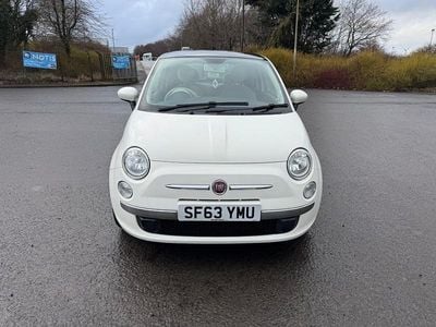 Used Fiat 500 Lounge 69 HP (50 kW) 2013 White Hatchback