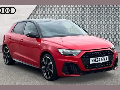 Used Audi A1 Black Edition 147 HP (108 kW) 2024 Red SUV