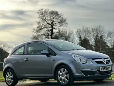 Used Vauxhall Corsa Club 2008 Silver Hatchback