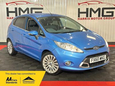 Blue Used 2010 Ford Fiesta Titanium Hatchback | £3,895 (Fair price)